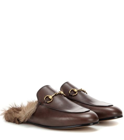 princetown loafers gucci|princetown genuine shearling loafer mule.